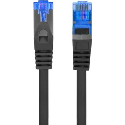 Кабел Lanberg patchcord CAT.6a s/ftp lszh cca 1.5m black fluke passed