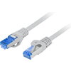 Кабел Lanberg patchcord CAT.6a s/ftp lszh cca 1.5m grey fluke passed