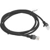 Кабел Lanberg patch cord CAT.6 1.5m, black