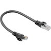 Кабел Lanberg patch cord CAT.6 FTP 0.25m, black
