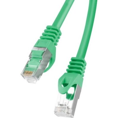 Кабел Lanberg patch cord CAT.6 FTP 1.5m, , green