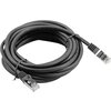 Кабел Lanberg patch cord CAT.6 FTP 10m, black