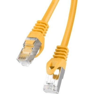 Кабел Lanberg patch cord CAT.6 FTP 1m, orange