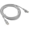 Кабел Lanberg patch cord CAT.6 FTP 3m, grey