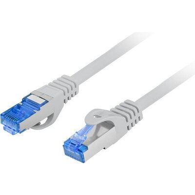 Кабел Lanberg patch cord CAT.6A FTP LSZH CCA 1m Fluke Passed, grey