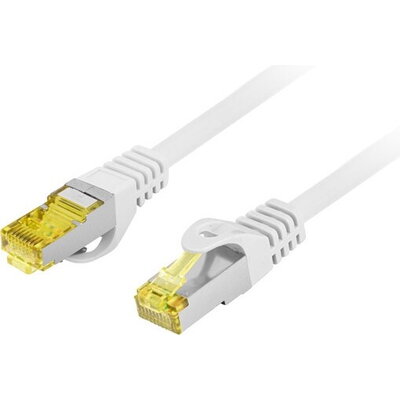 Кабел Lanberg patch cord CAT.6A S/FTP LSZH CU 10m Fluke Passed, grey