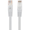 Кабел Lanberg patchcord CAT.6 UTP LSZH CCA 0.5m Fluke Passed, Grey