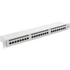 Пач панел Lanberg patch panel 24 port 1U CAT.6 shielded, grey