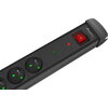 Разклонител Lanberg Surge Protector SP1 5M 5 x French Outlets Black