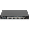 Комутатор Lanberg switch 24x 100mb poe+/2x combo rack 19