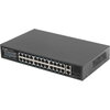 Комутатор Lanberg switch 24x 100mb poe+/2x combo rack 19