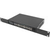 Комутатор Lanberg switch 24x 100mb poe+/2x combo rack 19