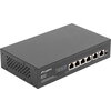 Комутатор Lanberg switch 4x 100mb poe+/2x 100mb unmanaged rack 10