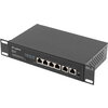 Комутатор Lanberg switch 4x 100mb poe+/2x 100mb unmanaged rack 10