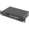 Комутатор Lanberg switch 8x 100mb poe+/2x 1GB unmanaged rack 10