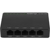 Комутатор Lanberg Switch DSP2-1005-12V 5X 1Gb/S Unmanaged Gigabit Ethernet Desktop 12V
