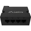 Аксесоар Lanberg Switch POE Extender DIN-GE4-BT-90W 1 x IN 3 x OUT Gigabit Ethernet DIN Rail BT 90W Metal Clips