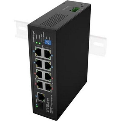 Комутатор Lanberg Switch ILFE-8P-1Ge-1S-120 POE 4 x BT 4 x AT SFP/ETH DIN Unmanagment Fast Ethernet