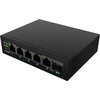 Комутатор Lanberg Switch ILFE-4P-1Ge-1S-90 POE 1 x BT 3 x AT SFP/ETH DIN Unmanagment Fast Ethernet