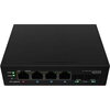 Комутатор Lanberg Switch Light Industrial POE 1 x BT 3 x AT 2 x SFP DIN Unmanagment Gigabit Ethernet