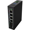 Комутатор Lanberg Switch Light Industrial POE 1 x BT 3 x AT 2 x SFP DIN Unmanagment Gigabit Ethernet