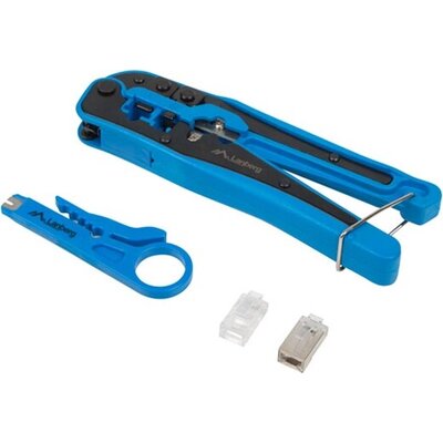 Инструмент Lanberg crimping toolkit with RJ45 connectors RJ45 shielded and unshielded