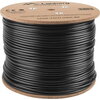 Кабел Lanberg LAN cable CAT.6 UTP 305m solid outdoor CU, Fluke passed, Black