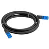 Кабел Lanberg patchcord CAT.6A FTP LSZH CCA 0.5m Fluke Passed, Black