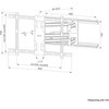 Стойка Neomounts Level-850 Wall Mount (full motion, 3 pivots, VESA 800x400)