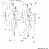 Стойка Neomounts Level-850 TV mount wall 24-65