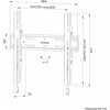 Стойка Neomounts Level-850 TV mount wall 40-75