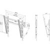 Стойка Neomounts Flat Screen Wall Mount (tilt)