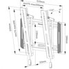 Стойка Neomounts by NewStar Screen Wall Mount (tilt, VESA 200x200)