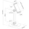 Стойка Neomounts by NewStar universal tablet stand for 4.7-12.9