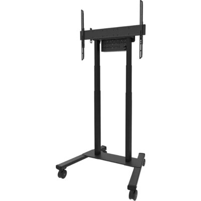 Стойка Neomounts by Newstar Motorised Mobile Stand incl. storage box, 10 cm. Wheels Floor - VESA 100x100 up to 800x600