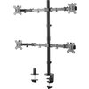 Стойка Neomounts Flat Screen Desk Mount (clamp/grommet) for 4 Screens