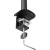 Стойка Neomounts Nero Triple Flat Screen Desk Mount (phone holder+Quick-fix clamp/grommet)