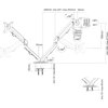 Стойка Neomounts by NewStar Flat Screen Desk Mount (stand/grommet)