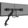 Стойка Neomounts by NewStar Screen Desk Mount 2 screens (topfix clamp & grommet) for 2 Monitor Screens, Black