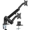 Стойка Neomounts by Newstar Desk Mount ultra flat (clamp/grommet) for 2 Monitor Screens