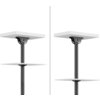 Стойка Neomounts Flat Screen Ceiling Mount (Height: 106-156 cm)