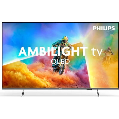 Телевизор Philips 55PQS8501/12, 55'' 4K UHD QLED (3840x2160), DVB-T/T2/T2-HD/C/S/S2, 60Hz, 3 sided Ambilight, Pixel Precise UHD,