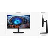 Монитор Samsung 27'' LS27HG806SU Odyssey IPS G8 5K 5120 x 2880 180Hz / QHD 360Hz Black