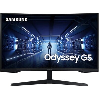 Монитор Samsung C27G55TQ - 27" Odyssey GAMING, Curved VA QHD QLED 144Hz