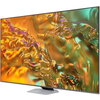 Телевизор Samsung 55'' 55Q80D AI 4K QLED , SMART, Bluetooth 5.2, Wi-Fi 5, 4xHDMI 2.1, 2xUSB, Carbon Silver