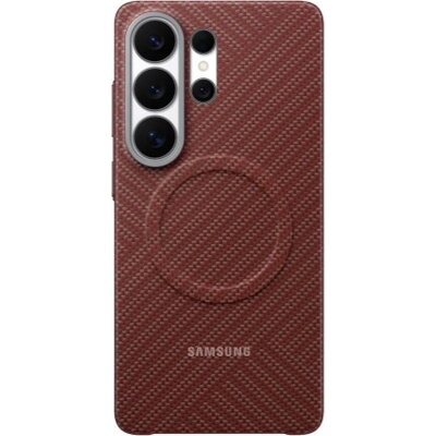 Калъф Samsung S26 Ultra Carbon Magnet Case Coral Red