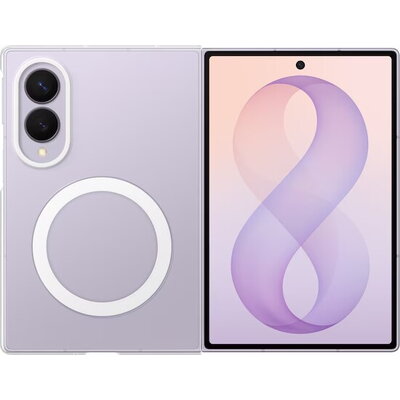 Калъф Samsung  Galaxy Z Fold 8 Clear Magnet Case Transparent