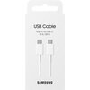 Кабел Samsung Cable  USB-C to USB-C 1.8m (3A) White