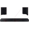 Аудио система Samsung HW-Q990C Soundbar 656 Watts 11.1.4ch, Wireless Dolby Atmos, Q-Symphony, SpaceFit Sound+, Black