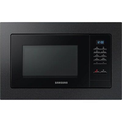 Микровълнова печка Samsung MG23A7013CB/OL, Built-in microwave grill, Ceramic Inside, 23l, 800 W, Blue LED Display, Black door, B